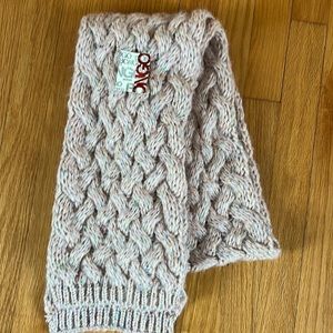 BOGO FREE! Ladies BONGO Hat & Scarf Set Muted Pink NWT